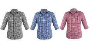 2909T Brighton Ladies 3/4 Sleeve Shirt