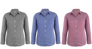 2909L Brighton Ladies Long Sleeve Shirt