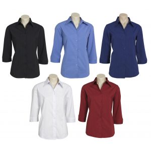LB8425 Manhattan Ladies 3/4 Sleeve Shirt