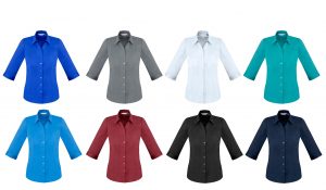 S770LT Ladies Monaco 3/4 Sleeve Shirt