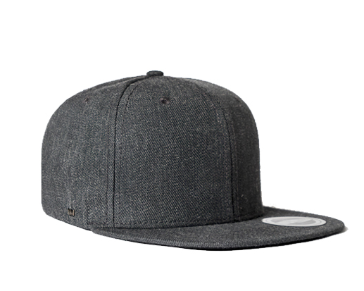 fitted flat peak cap