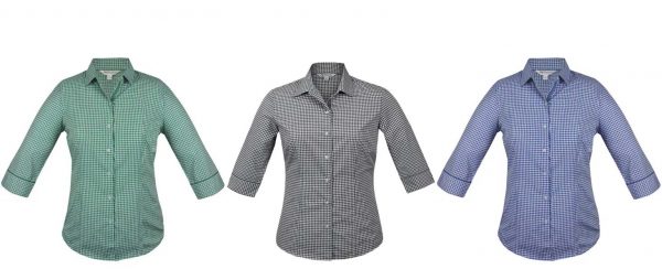 2907T Epsom Ladies 3/4 Sleeve Shirt