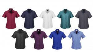 LB3601 Ladies Plain Oasis Short Sleeve Shirt