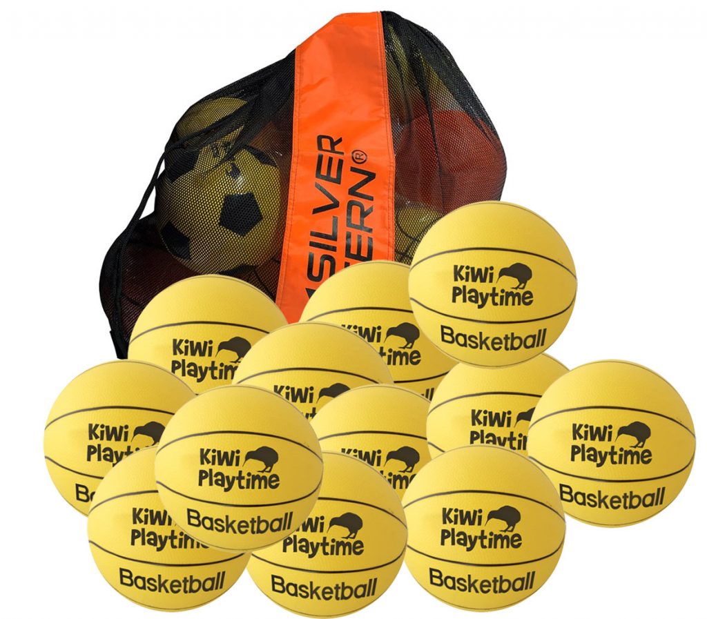 12 Pack Kiwi Playground Basketball Carry Bags NZ McCracken's