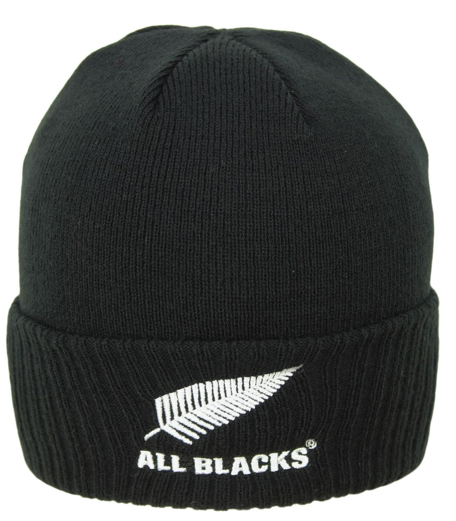 All Blacks Classic Beanie & Blackout Scarf All Blacks Classic Beanie