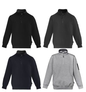 ZT366 Unisex 1/4 Zip Brushed Fleece Pullover