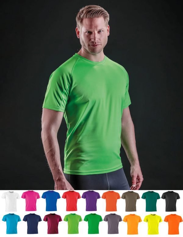 S287X Spiro Adult Impact Performance Aircool T-Shirt