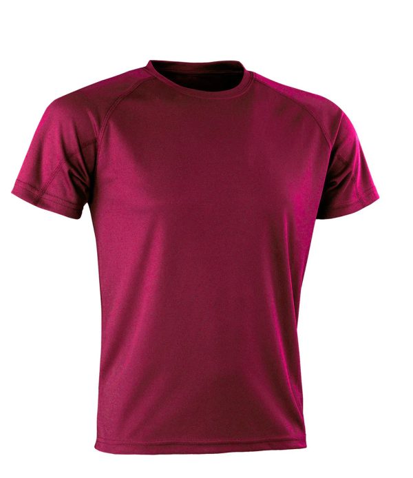 Performance Aircool T-Shirt Maroon