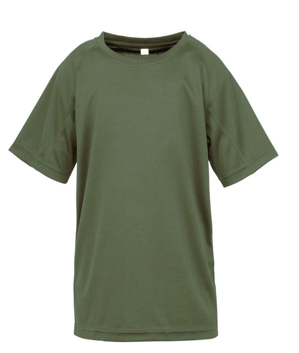 S287B Spiro Kids Impact Performance Aircool T-Shirt - Image 16