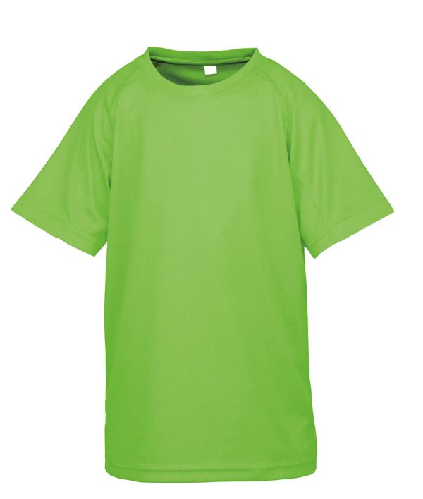 S287B Spiro Kids Impact Performance Aircool T-Shirt - Image 11