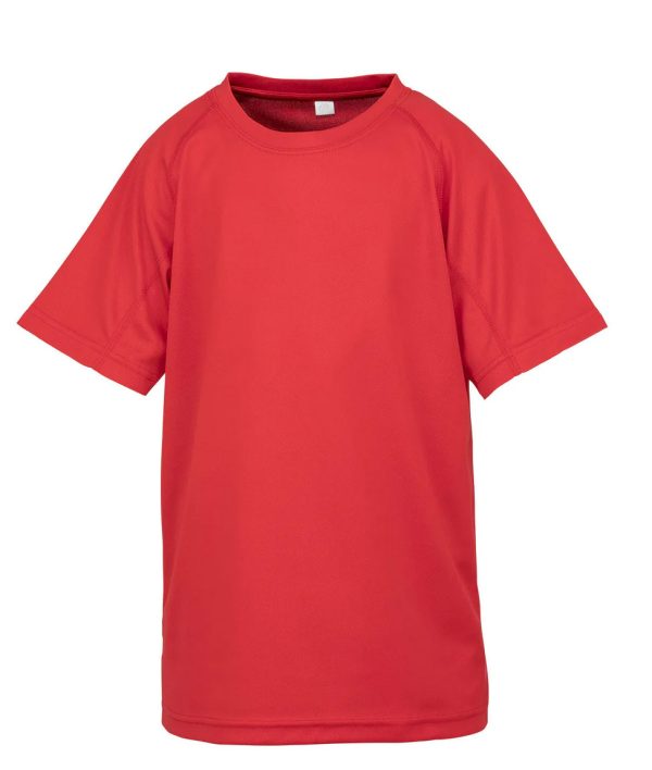 S287B Spiro Kids Impact Performance Aircool T-Shirt - Image 5