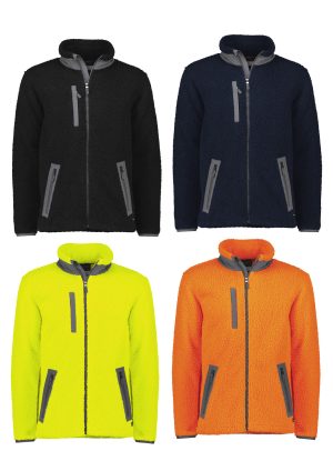 ZT285 Unisex Streetworx Full Zip Sherpa Fleece