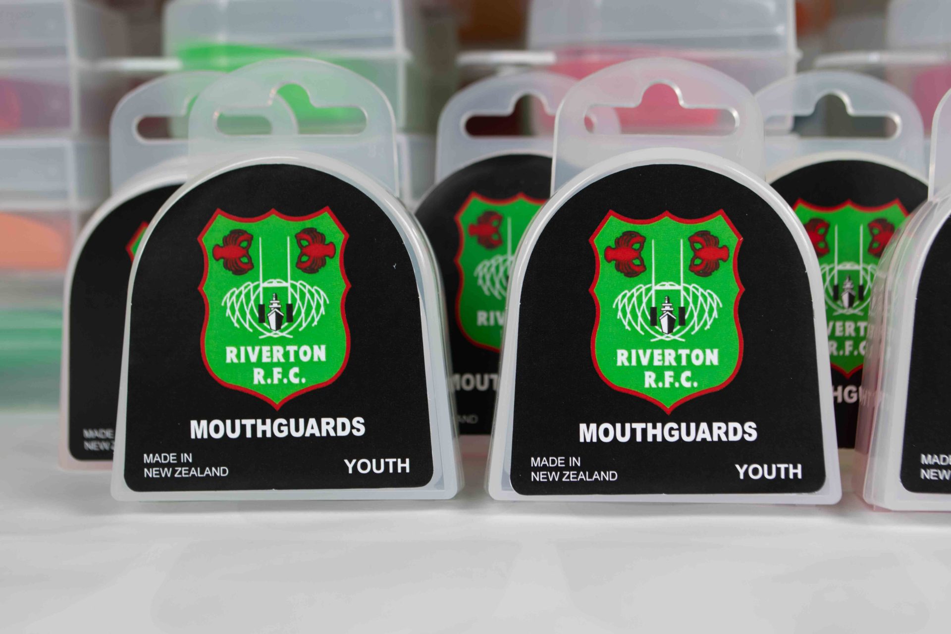 200 x Custom Branded Mouth Guards NZ Made 200 x Custom Branded Mouth Guards NZ Made