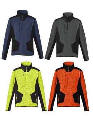 ZT380 Unisex Streetworx Reinforced Knit 1/2 Zip Pullover ZT380 Unisex Streetworx Reinforced Knit 1/2 Zip Pullover
