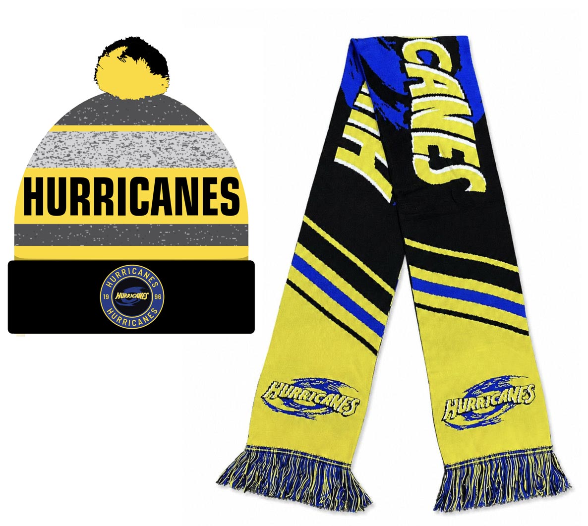 Hurricanes Tundra Beanie & Velocity Scarf Set Hurricanes Tundra Beanie & Velocity Scarf Set