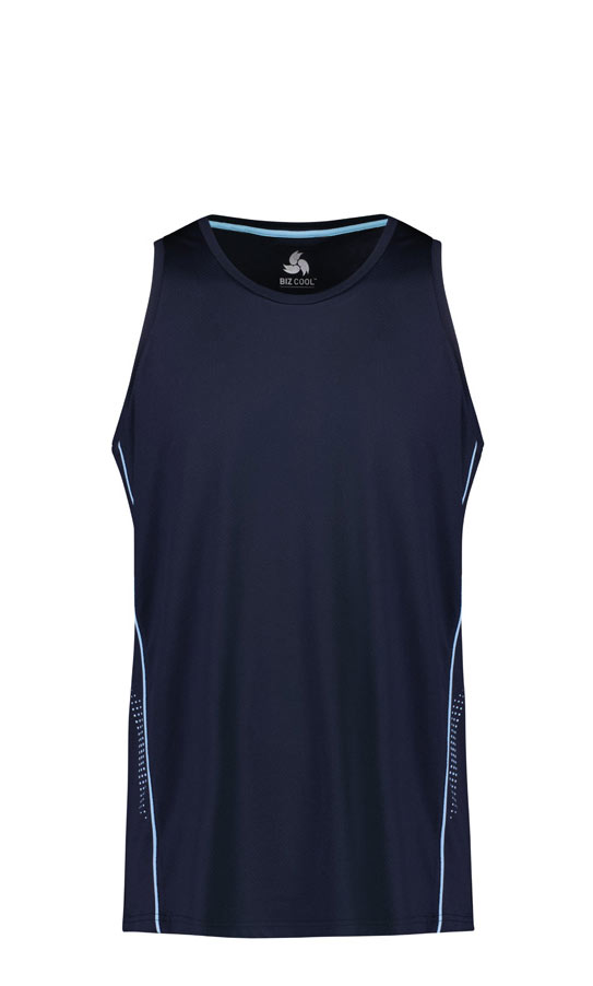 SG319M Balance Mens Singlet SG319M Balance Mens Singlet Navy Sky