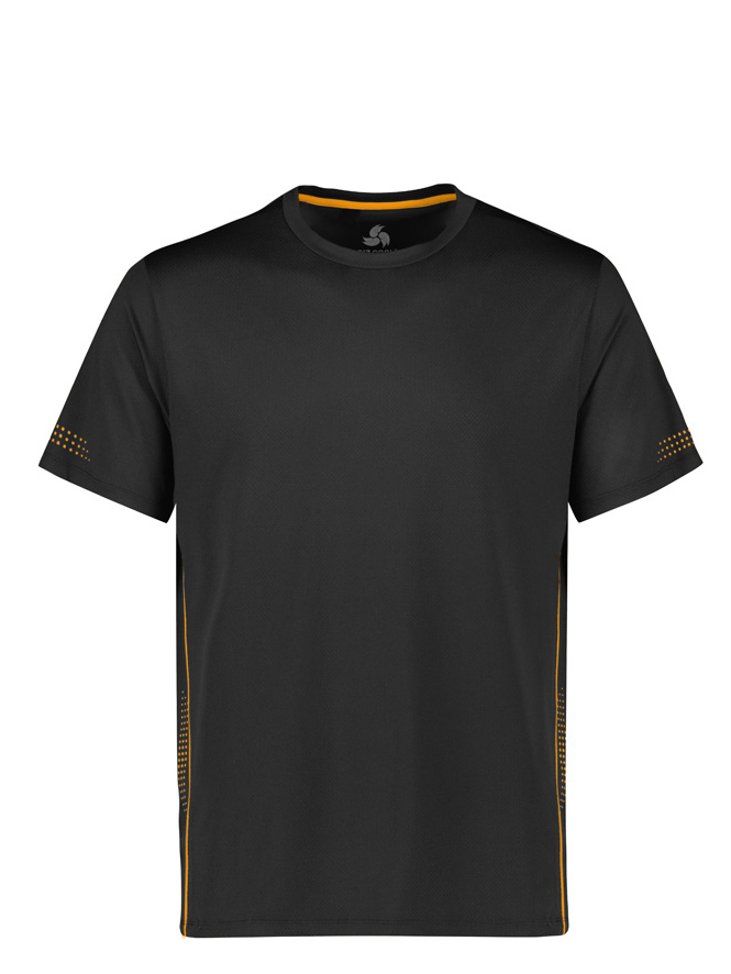 T318MS Balance Mens Short Sleeve Tee T318MS Balance Mens Short Sleeve Tee Black Gold