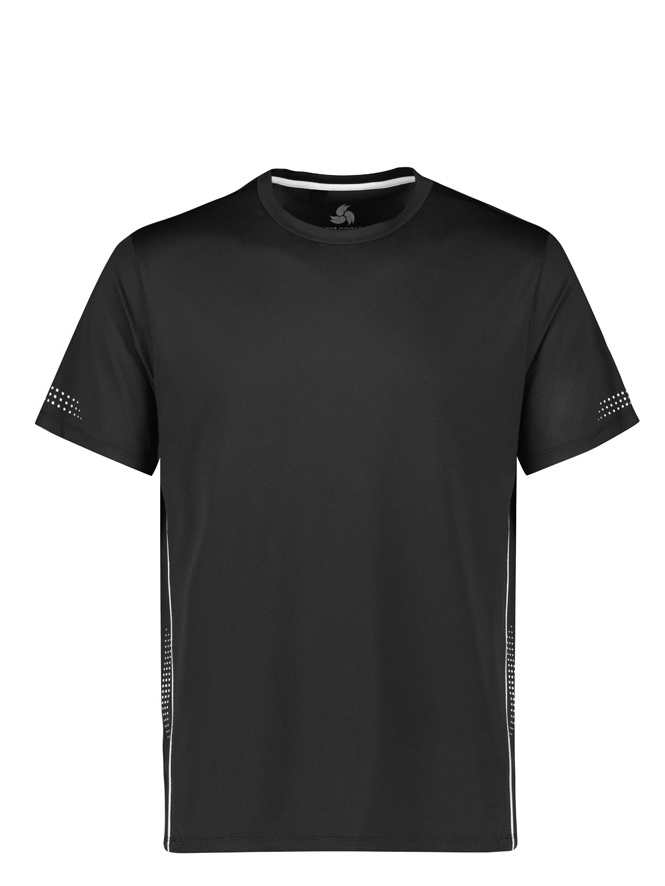 T318MS Balance Mens Short Sleeve Tee T318MS Balance Mens Short Sleeve Tee Black White