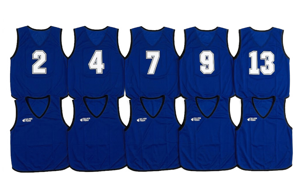 Fine Mesh Training Bibs Numbered 2-11 (set of 10) Fine Mesh Training Bibs Numbered
