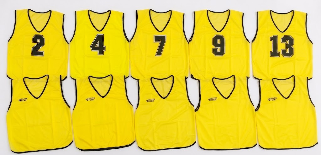 Fine Mesh Training Bibs Numbered 2-11 (set of 10) Fine Mesh Training Bibs Numbered