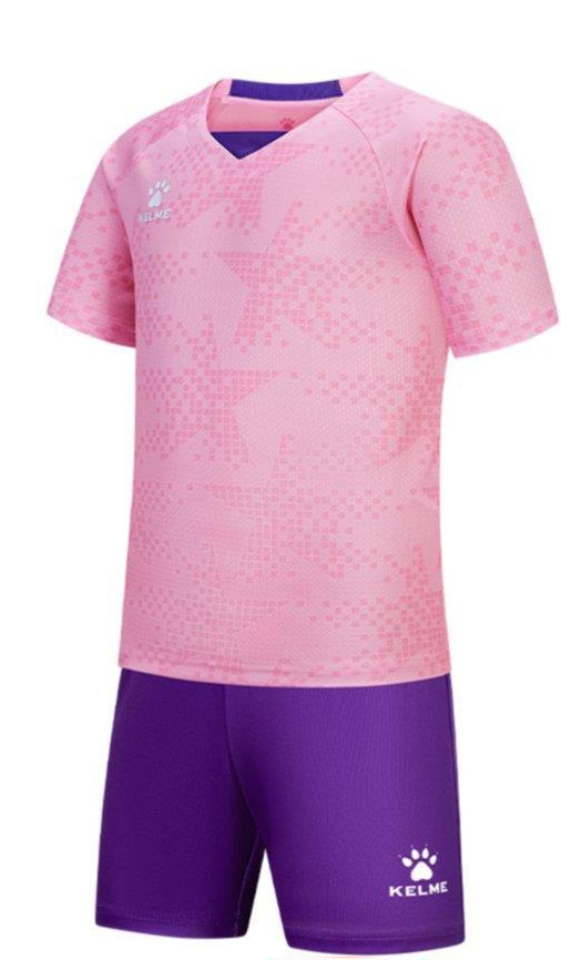 Kelme Kids Football Kit - Brighton 8551ZB31081 Kelme Kids Football Kit pink