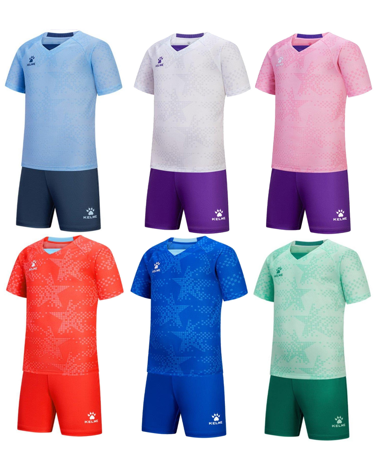 Kelme Kids Football Kit - Brighton 8551ZB31081 Kelme Kids Football Kit