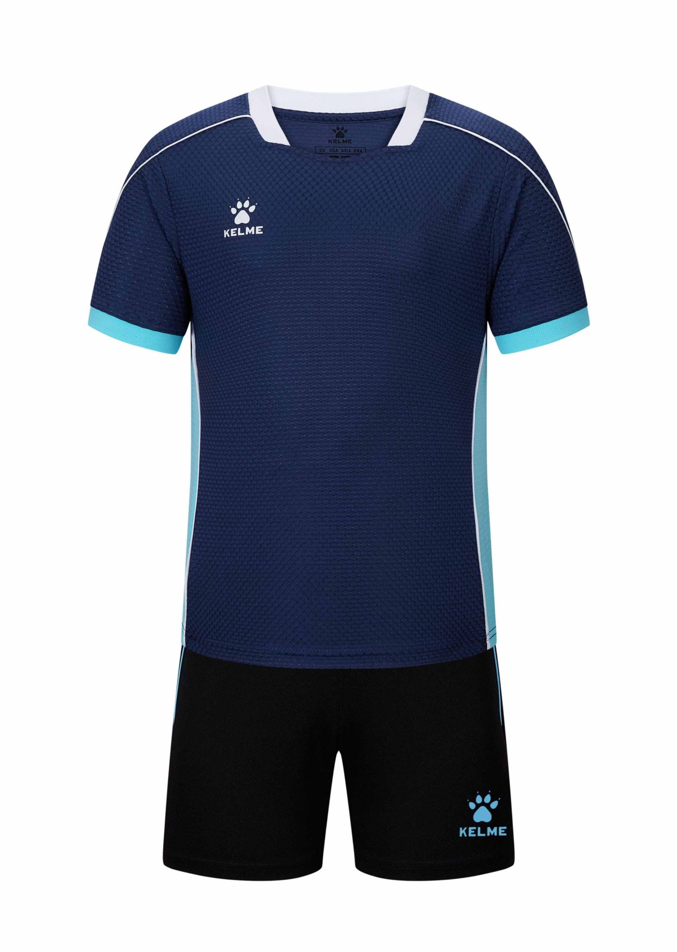Kelme Kids Short Sleeve Football Set Kelme Kids Short Sleeve Football Set Blue