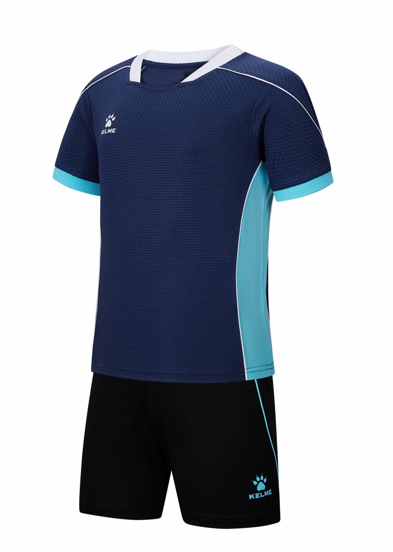Kelme Kids Short Sleeve Football Set Kelme Kids Short Sleeve Football Set Blue
