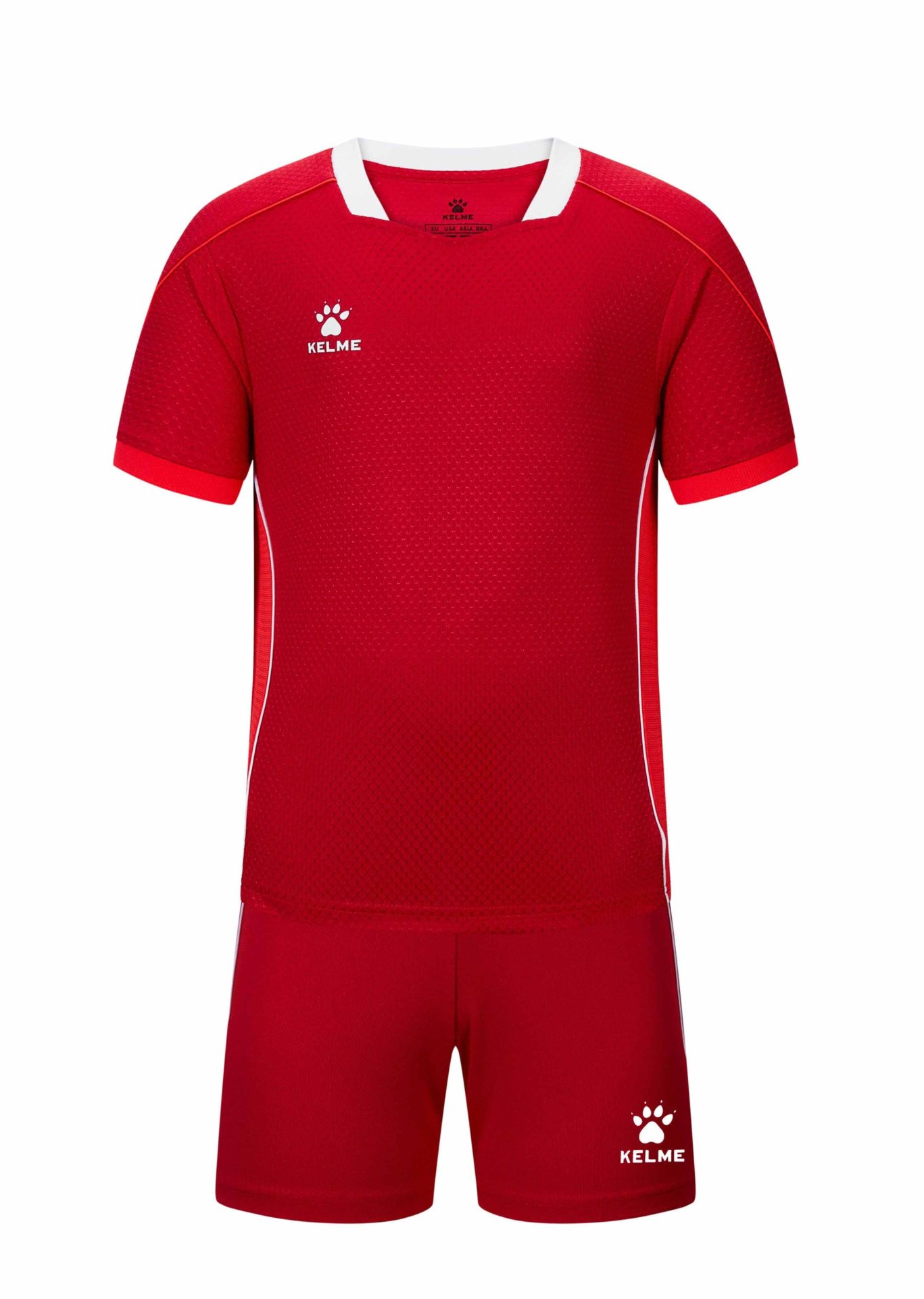 Kelme Kids Short Sleeve Football Set Kelme Kids Short Sleeve Football Set Red
