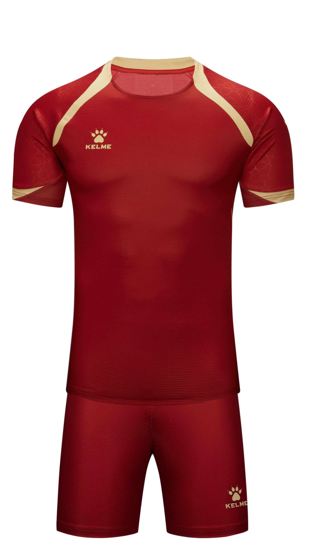 Kelme Adults Football Kit - Roma 8451ZB1583 Kelme Adults Football Kit Wine Red