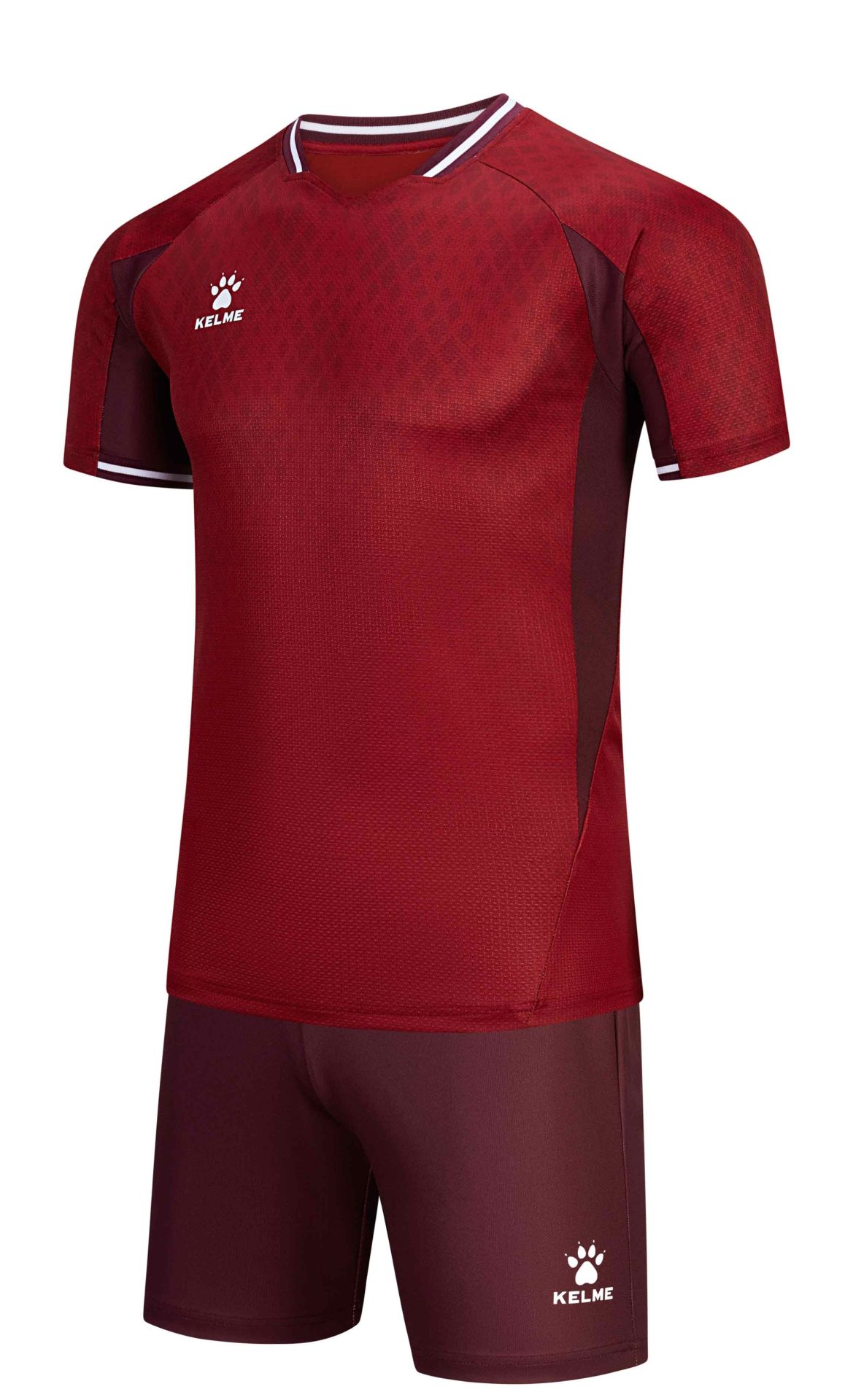 Kelme Adults Football Kit - Parma Kelme Adults Football Kit Wine Red