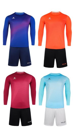 Kelme Adults Long Sleeve Football Kit - Hamburg 8161ZB3001 Kelme Long Sleeve Football Kit