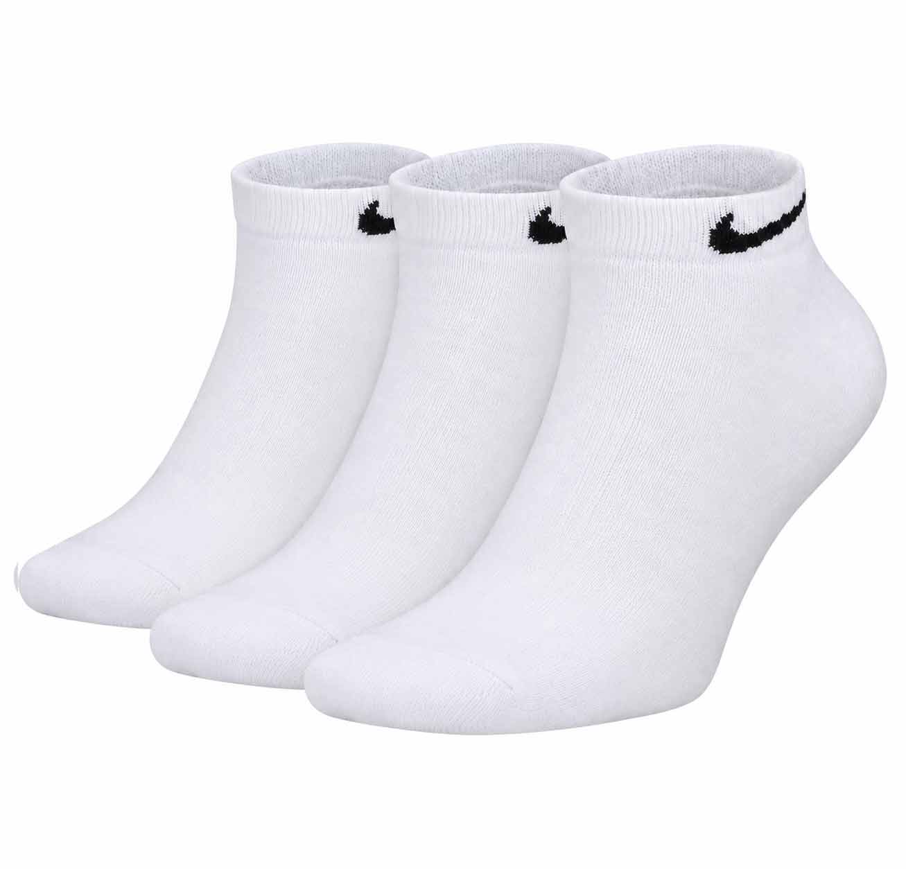 Nike Everyday Cotton Cushioned Ankle Socks – 3 Pack Nike low-cut socks