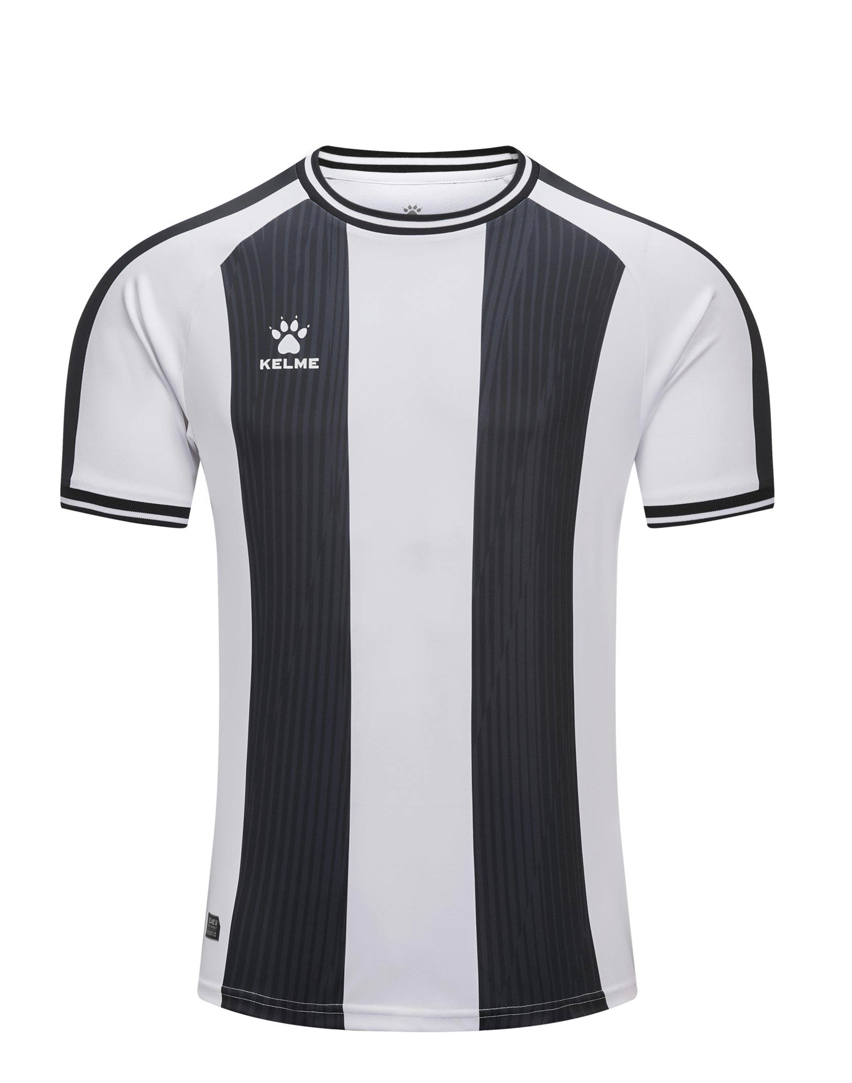 Kelme Adults Short Sleeve Football Shirt - Athens 7451ZB1795 Kelme Adults Short Sleeve Football Shirt White Black